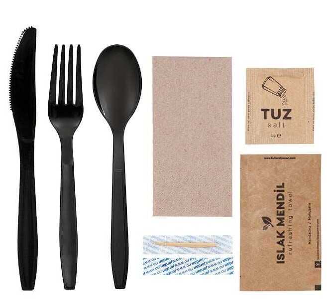 Plastik Çatal Bıçak Seti & Paketleme